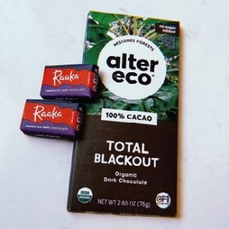 ALTER ECOのチョコレート