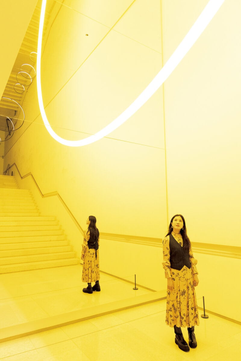 リウム美術館　オラファー・エリアソン『Gravity Stairs』