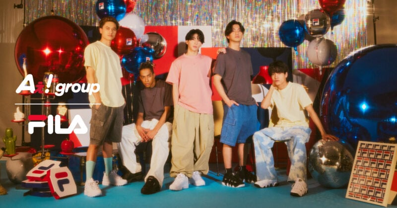 A ぇ! group 　FILA