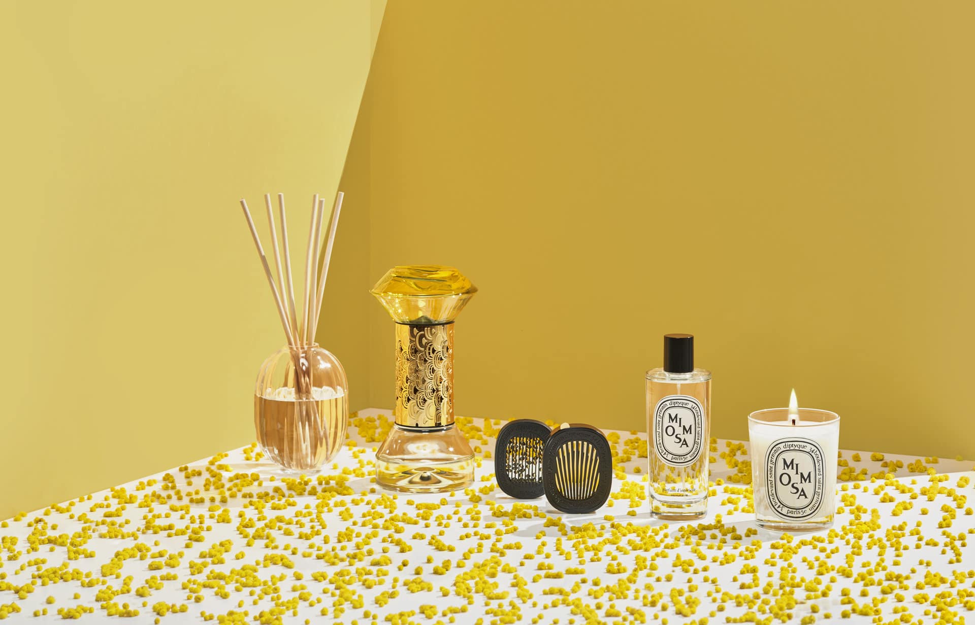 DiptyqueのMimosa（ミモザ）コレクショ