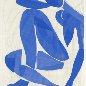 アンリ・マティス《ブルー・ヌード IV》 1952 年 切り紙絵 103×74㎝ オルセー美術館蔵（ニース市マティス美術館寄託） ©Succession H. Matisse Photo: François Fernandez