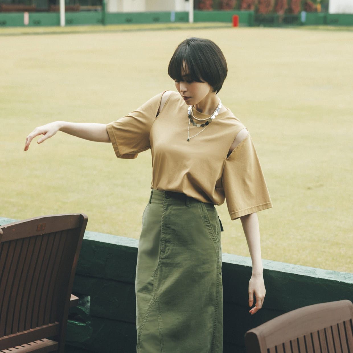 Moreシンプルスタイル : Cool Natural Sweet Color…