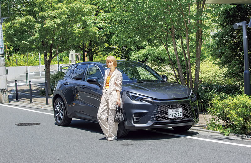 LEXUS LBX × アメリヴィンテージ PR　渋沢 優さん