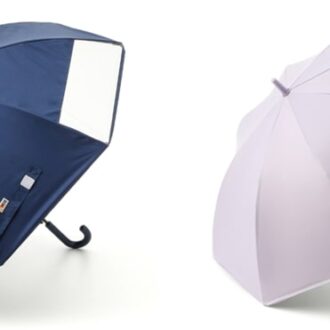 子ども用の晴雨兼用日傘「Finebrella」