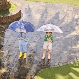 子ども用の晴雨兼用日傘「Finebrella」