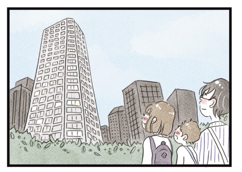 【無料漫画・プロローグ】タワマンに住む家族の虚栄と内情を描く漫画『タワマンに住んで後悔してる』