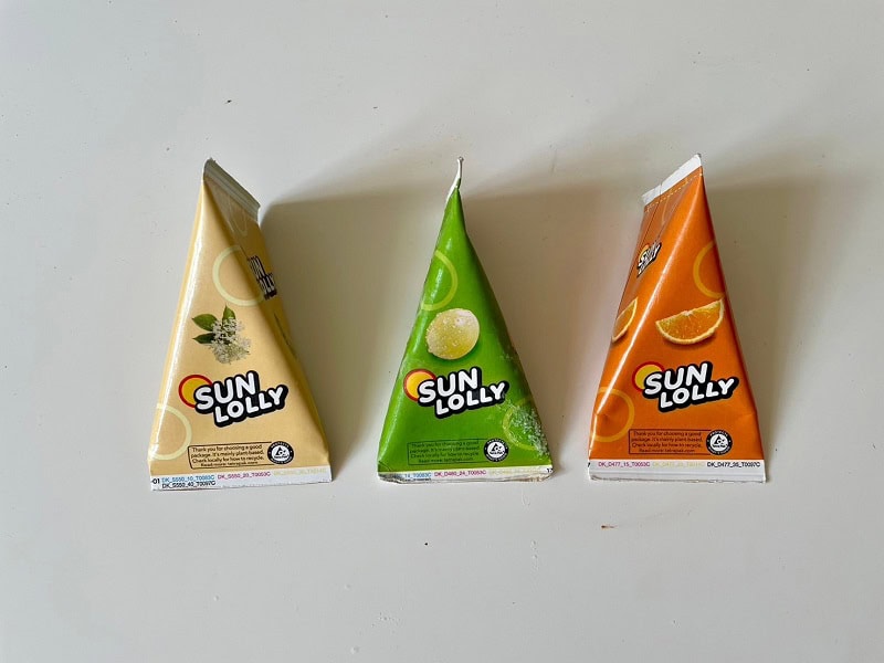 1. 夏限定! 「SUN LOLLY」のアイスキャンディ