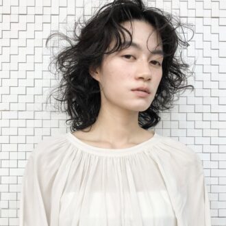 30代ヘアスタイル、ミディアム、Double