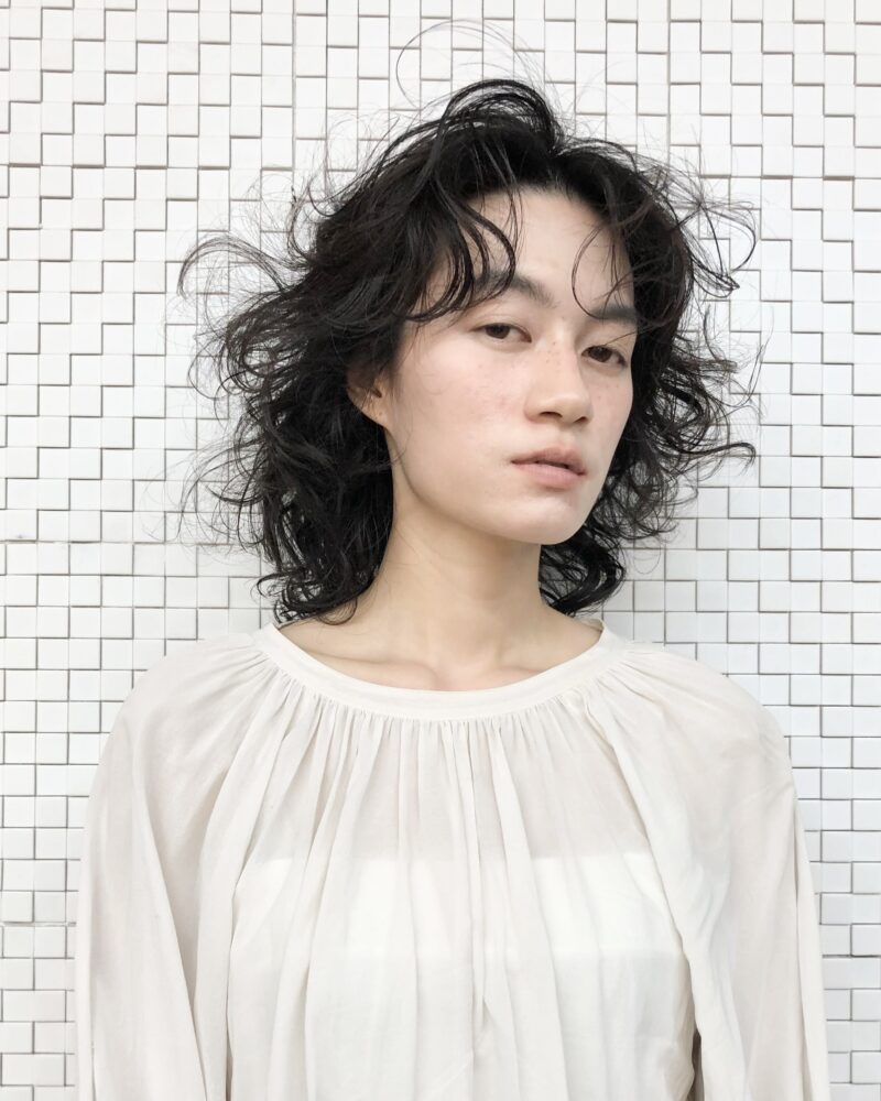 30代ヘアスタイル、ミディアム、Double