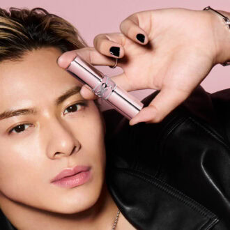 【YSL BEAUTY】日本人初！アジア アンバサダー平野紫耀さんが店頭ビジュアルにも登場