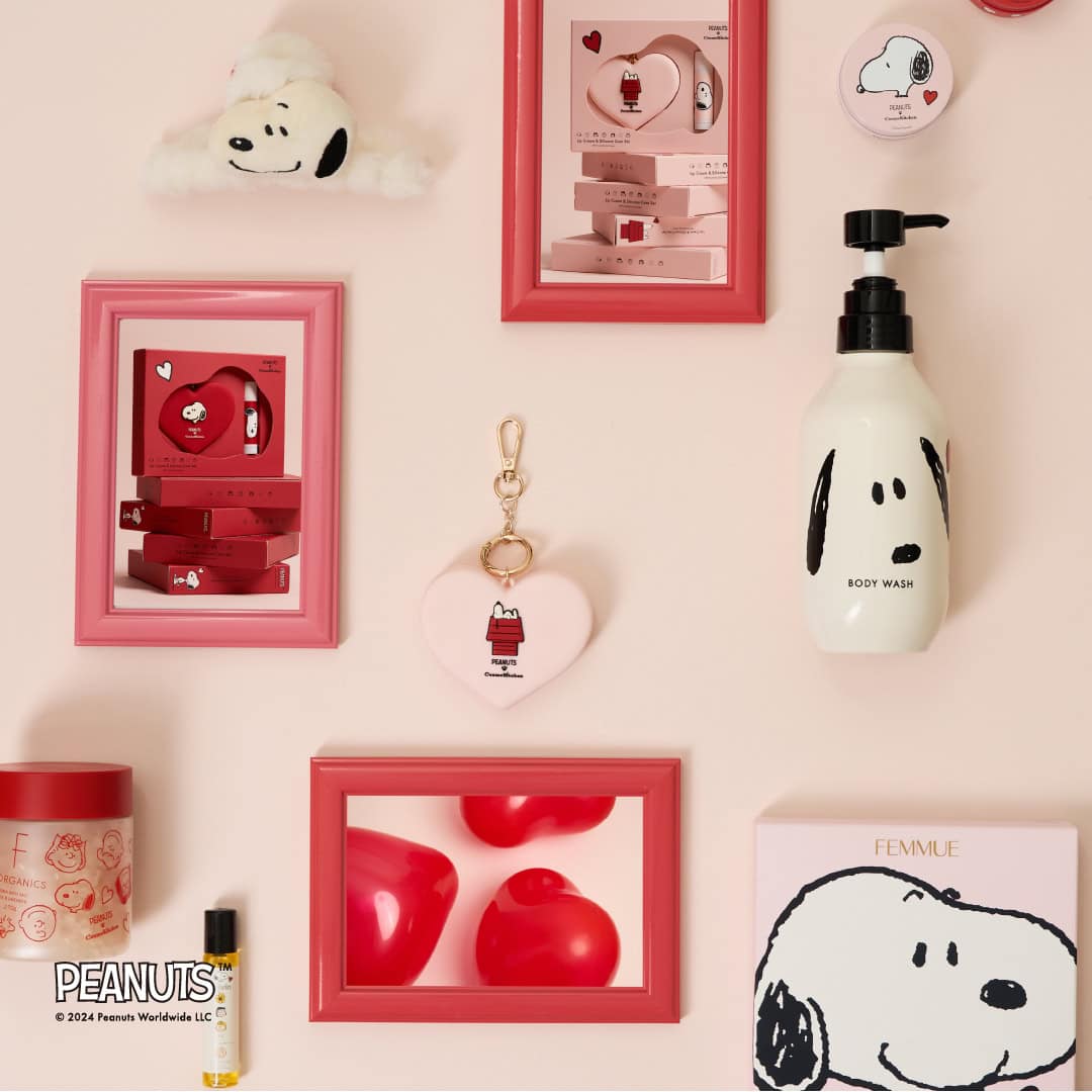 コスメキッチン展示会レポ】ピーナッツとのコラボアイテムが発売中