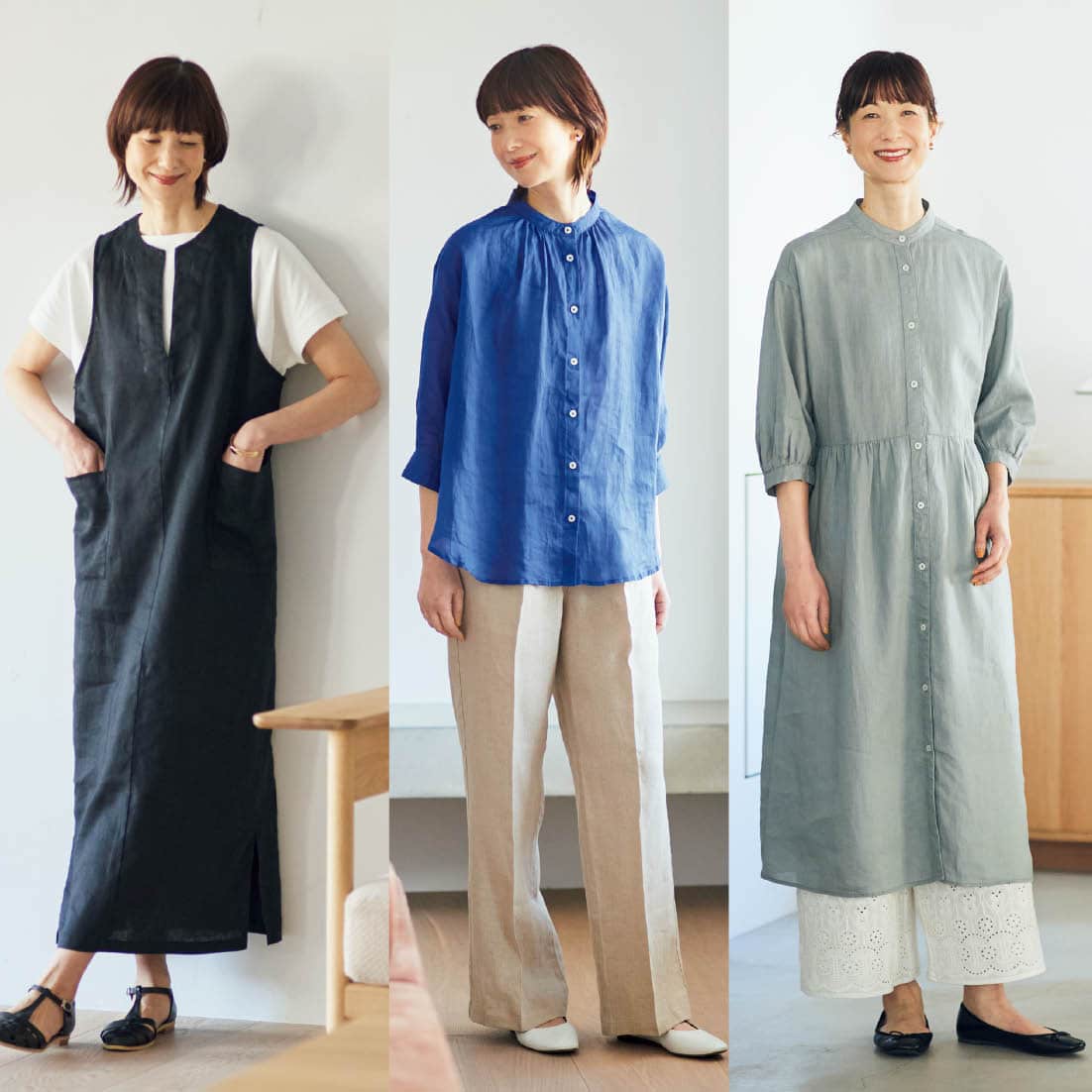 しまむら】天然素材「リネン」で涼しく快適！シーズンリーズンの洒落服