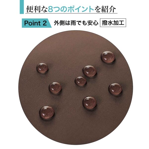 InRed 2025年6月号 付録【コールマン
ソフトクーラートート】 外側の生地には、汚れがつきにくく雨でも安心できる撥水加工付き！