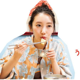 「凍り豆腐もスープをたっぷり含んでいておいしい♡」