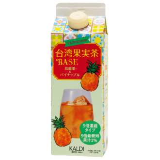 オリジナル 台湾果実茶ベース　烏龍茶＆パイナップル（500mL）