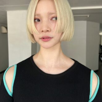 30代ヘアスタイル、ボブ（正面）、STRAMA