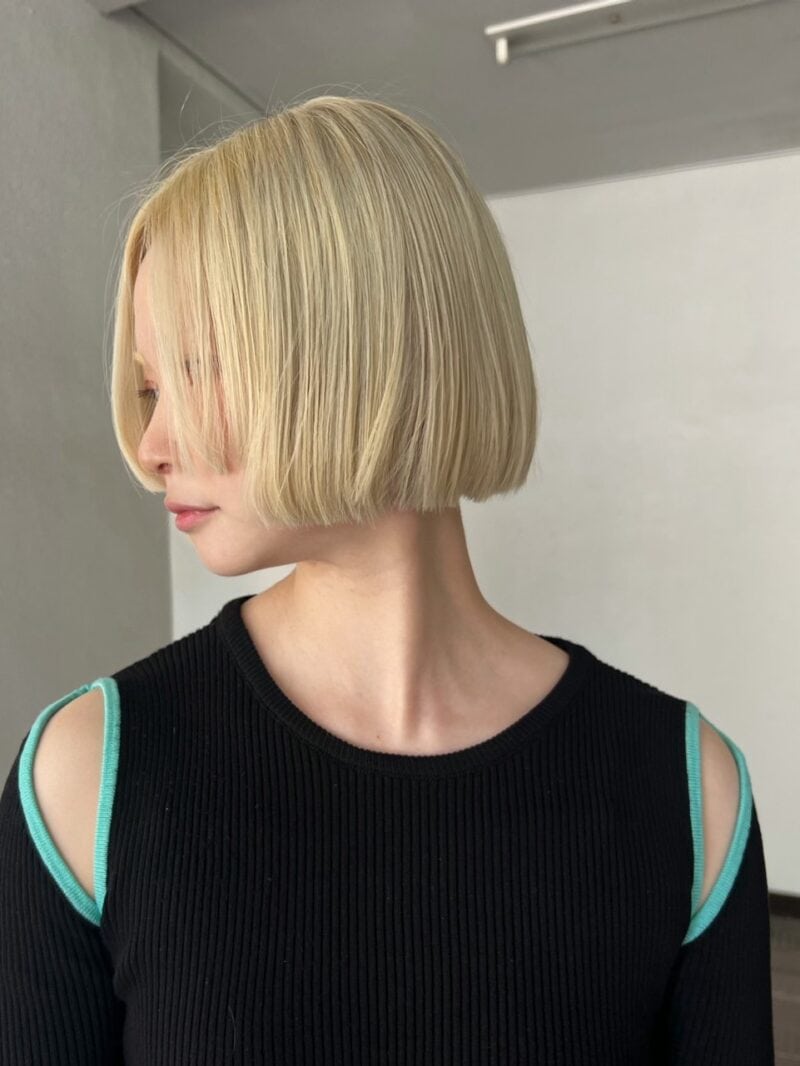 30代ヘアスタイル、ボブ（サイド）、STRAMA