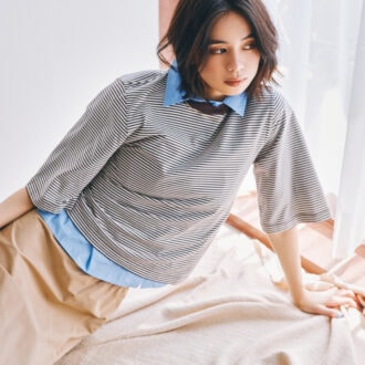 【2025夏、Tシャツ迷子必見】新顔リンガーT＆定番ボーダーTで最強コーデ！