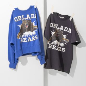 【オブラダ】ファッション編集者が熱弁！迫力のある熊プリントが可愛いTシャツ&スウェット