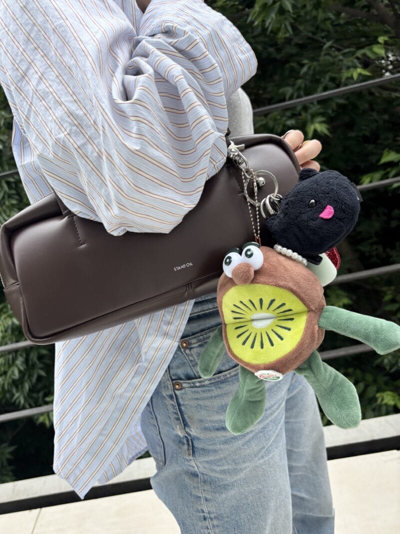 【InReed インレッド 7月号 付録 ゼスプリ キウイブラザーズ ぬいぐるみエコバッグ】バッグに付けると存在感抜群！