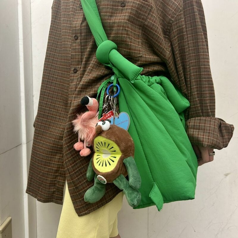 ゼスプリ キウイブラザーズ ぬいぐるみエコバッグ