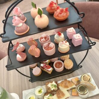 【実食レポ】桃づくし♡『夢見るピーチアフタヌーンティー』7月1日からANAインターコンチネンタルホテル東京で開催