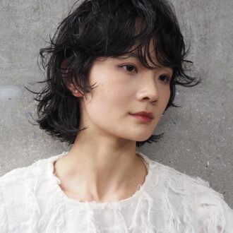 30代ヘアスタイル、ショートウルフ、THE STRAMA