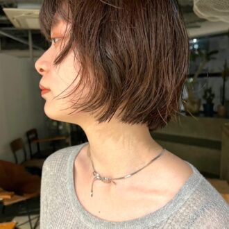 30代ヘアスタイル、ボブ（サイド）、nanuk shibuya