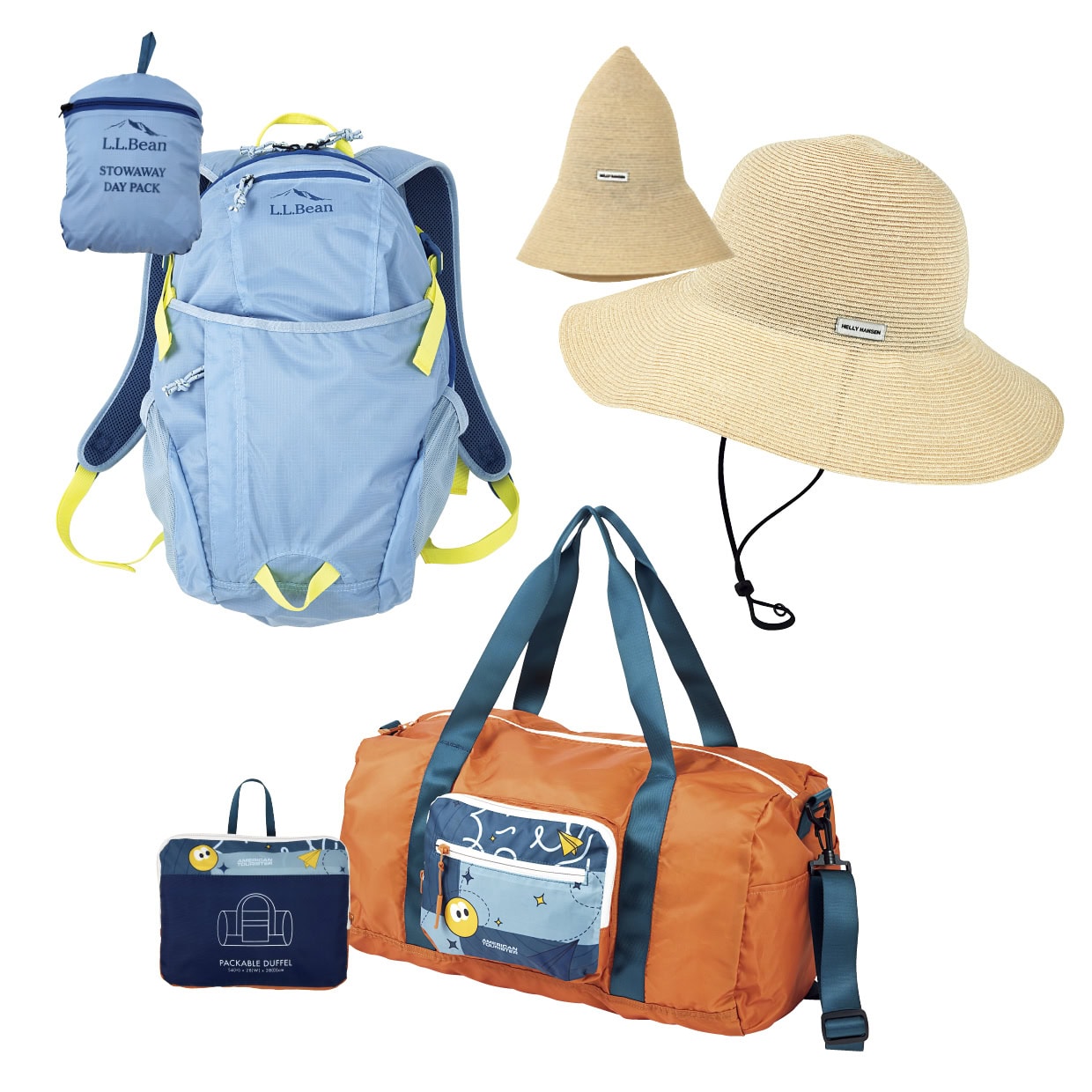 182海外旅行中spunkおまとめ商品 旅行・出張に必携】旅好き編集Kが推す！軽量パッカブルアイテム3選