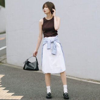 【着まわし】シンプルベーシック派の2wayスカート着まわし6選！夏のおしゃれを叶える賢いコーデ術
