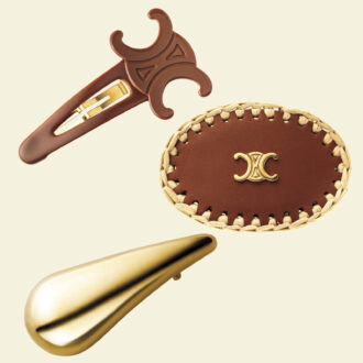 スタイリングにちょっぴりスパイスを♡【セリーヌ、ボッテガ】のヘアアクセが可愛い！