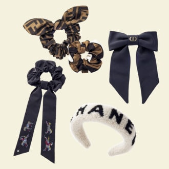 【シャネル、エルメス、ディオール、フェンディ】シュシュやカチューシャでちょこっとレディを取り入れる♡