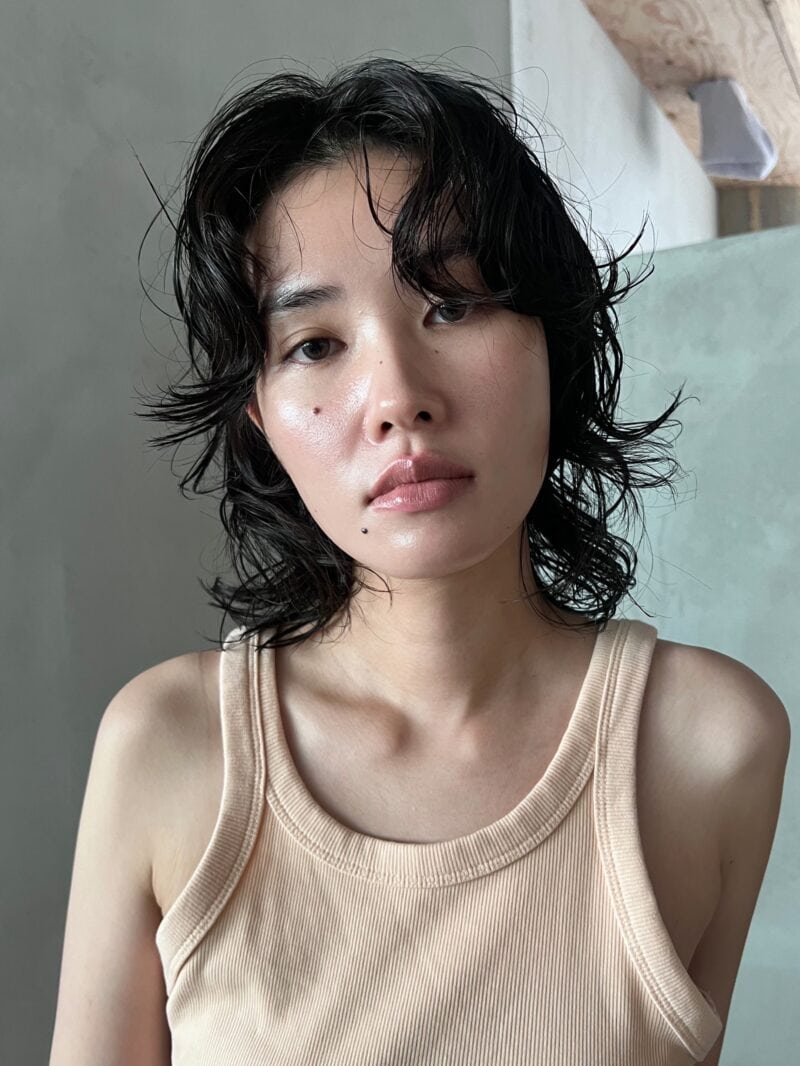 30代ヘアスタイル、ウルフボブ、nanuk