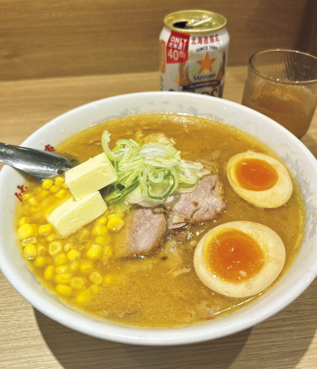 「純連」の味噌バターコーンラーメン