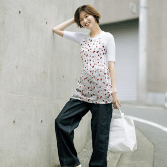 【私服スナップ】『ROKU』のシアーキャミが主役！岡崎紗絵の私服夏コーデが可愛すぎた♡