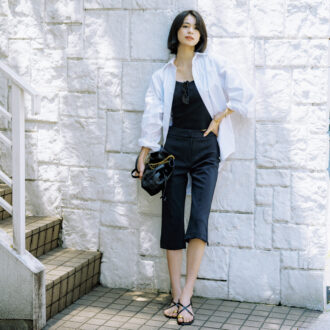 【私服スナップ】H&MやZARAのアイテムを着こなす佐藤晴美の私服コーデを真似したい！