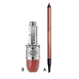 A_YSL リベレイテッド アイライナー ウォータープルーフ 11（イヴ・サンローラン・ボーテ）　B_リップラッカー ブルーミングガーランド 02（ジルスチュアート　ビューティ）