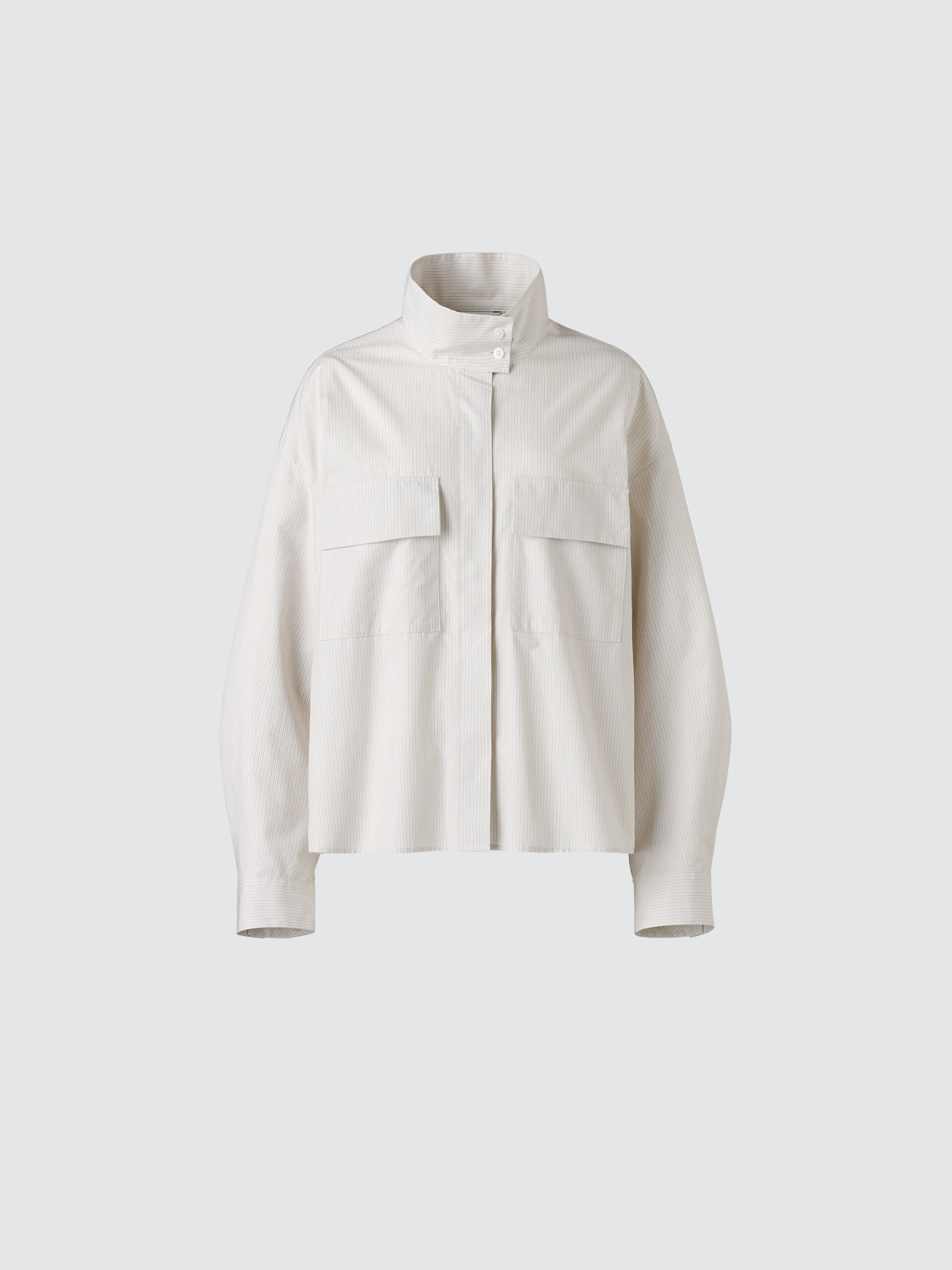 ユニクロ　UNIQLO:C　コットンスタンダードカラーシャツジャケット￥3,990