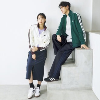 【アルペン】×【アディダス】で叶える！ センスの良い男女の秋の最旬4LOOKS