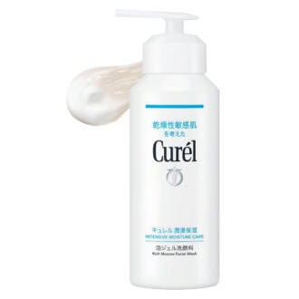 キュレル 潤浸保湿 泡ジェル洗顔料［医薬部外品］（花王）