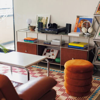 数カ月間探し続けたリビングのラックは、韓国ブランド『The Frigg』のもの