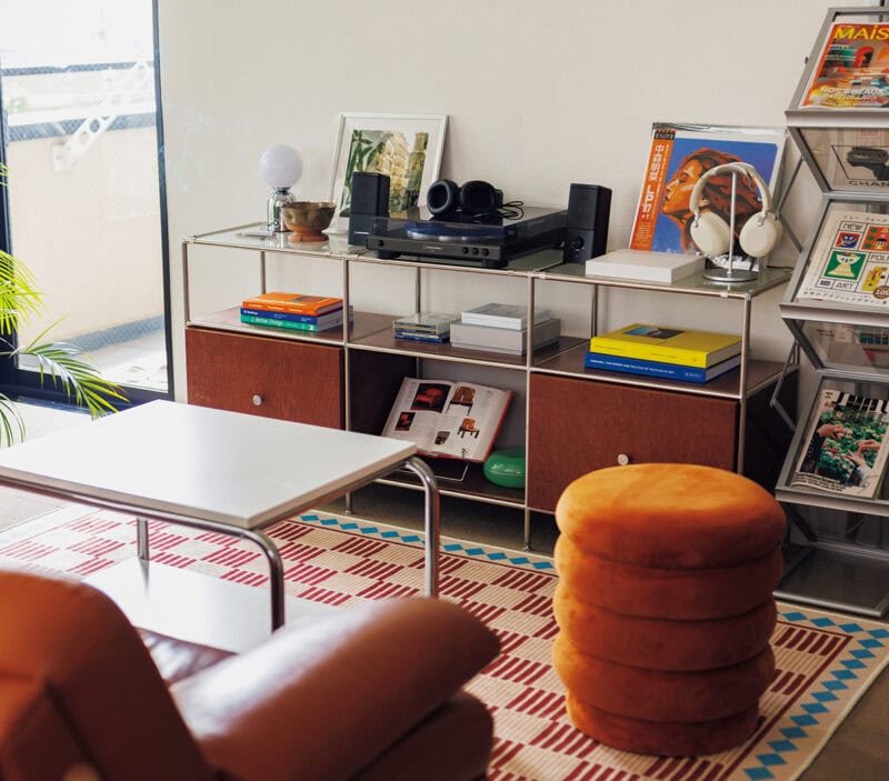 数カ月間探し続けたリビングのラックは、韓国ブランド『The Frigg』のもの