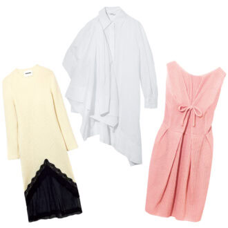 【プラダ、ジル サンダー、ジバンシィ】リボン、レース、フリル、大人っぽさと甘さを両立したメゾンのドレス3選