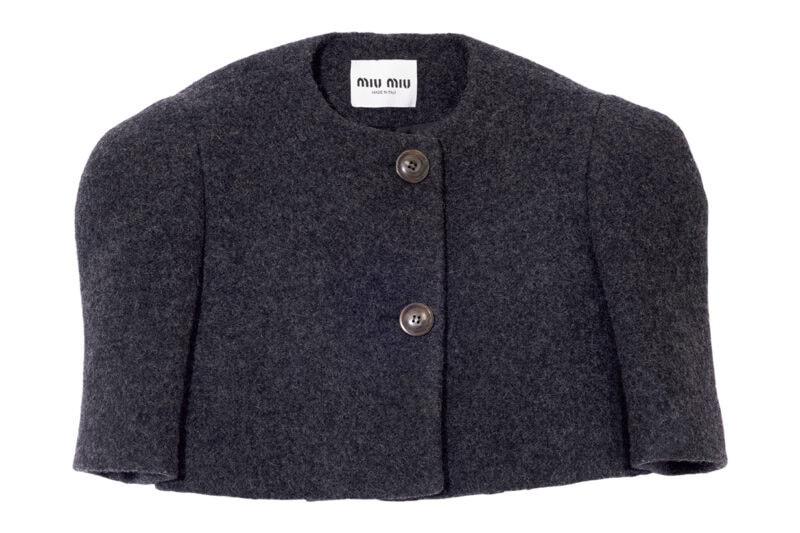 ジャケット￥445,500※予定価格（ミュウミュウ／ミュウミュウ クライアントサービス）