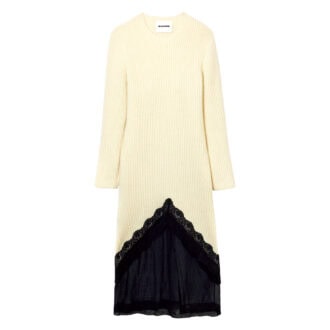 ニットドレス￥547,800（ジル サンダー／ジルサンダージャパン）