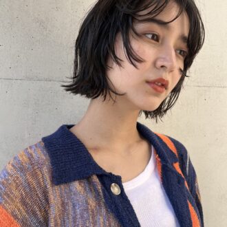 30代ヘアスタイル、ジプシーボブ、サイド、SOIE omotesando