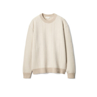 ラムクルーネックセーター　4,990円