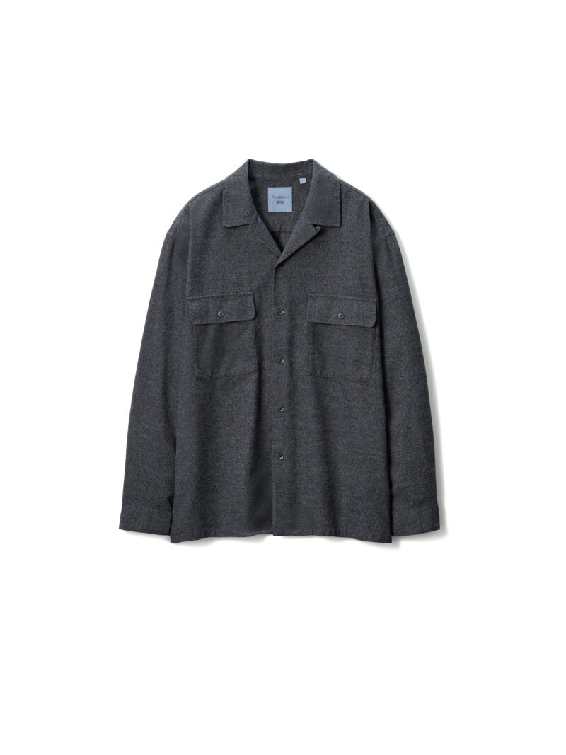 ブラッシュドコットンオーバーサイズシャツ　3,990円