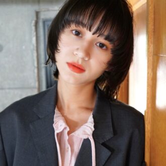 30代ヘアスタイル、マッシュウルフ、SOIE omotesando