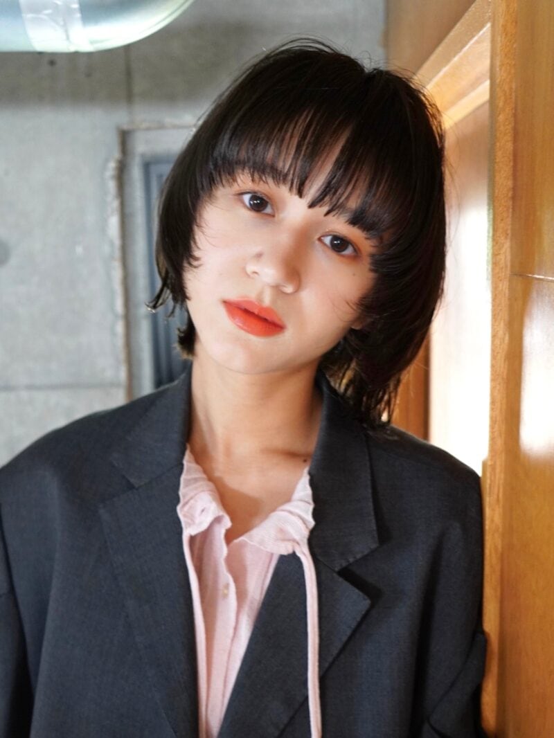 30代ヘアスタイル、マッシュウルフ、SOIE omotesando